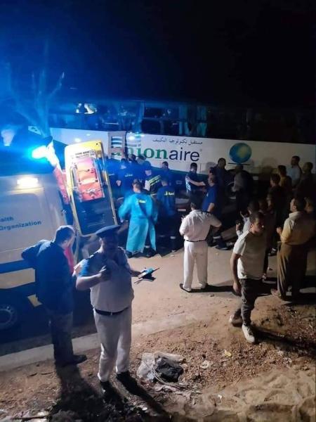 حادث الهرم المنصورية