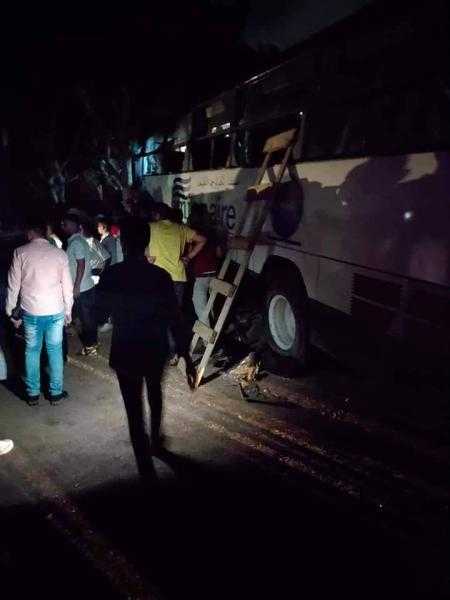 انتداب خبراء من الفحص الفني لمعاينة السيارة والأتوبيس في حادث الهرم المنصورية