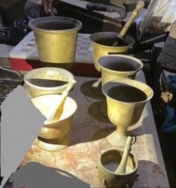 قبل بيعها.. ضبط 1489 قطعة أثرية بحوزة صاحب شركة في المنيا