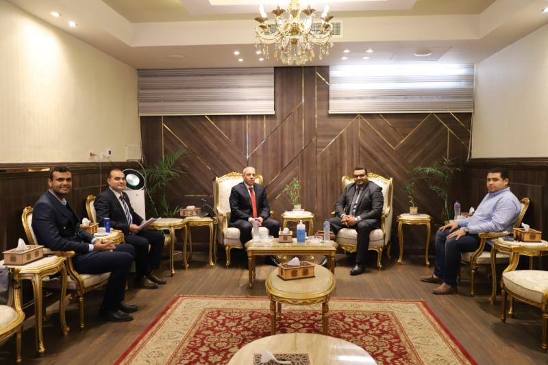 تفاصيل لقاء رئيس هيئة تنمية الصعيد بوفد حزب العدل 