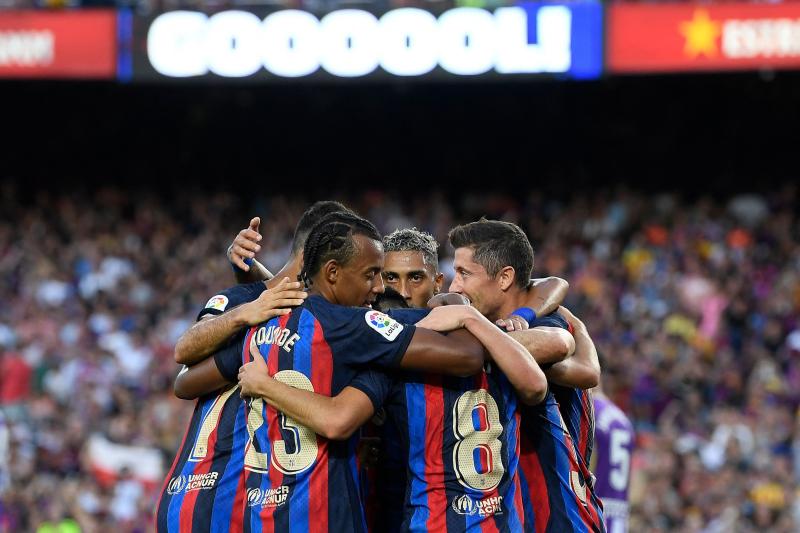 برشلونة يفوز على بلد الوليد برباعية في الدوري الإسباني