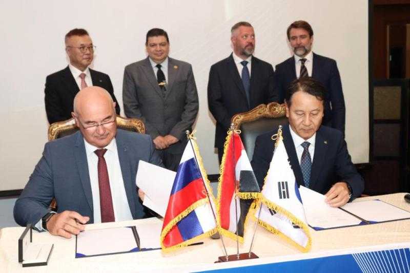 توقيع عقد عمل بين «روساتوم» وشركة كورية للمشاركة بتنفيذ محطة الضبعة النووية