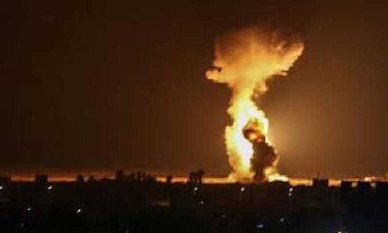 قصف المنطقة الخضراء في العراق بصواريخ