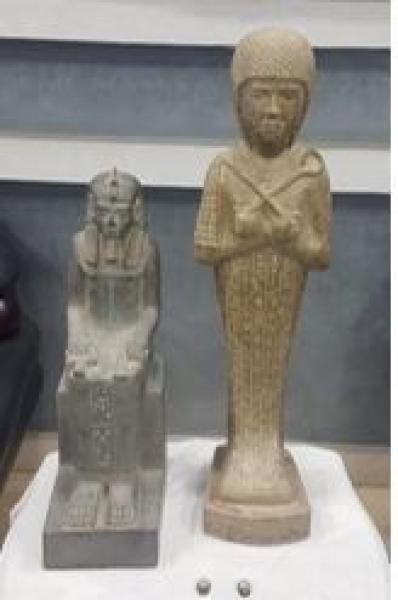 ضبط 3 أشخاص في بني سويف بحوزتهم آثار مُقلدة