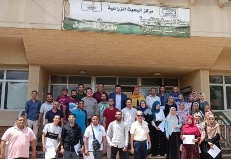 وقاية النباتات ينفذ برنامج تدريبي عن استخدام عناصر المكافحة الحيوية