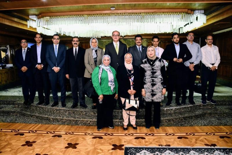 تفاصيل لقاء «الحاج» بنائبي رئيس جامعة عين شمس لبحث أوجه التعاون العلمي