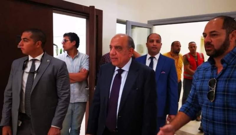 «عصمت» يتفقد مقر وزارة قطاع الأعمال بالعاصمة الإدارية الجديدة