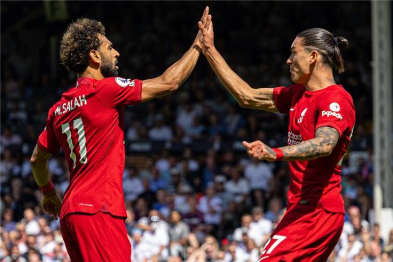  محمد صلاح وداروين نونيز