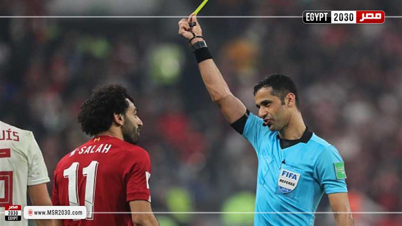 عبدالرحمن الجاسم حكم مباراة الزمالك والهلال في كأس لوسيل