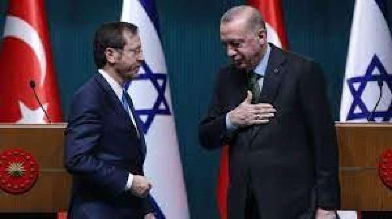 صور رئيس تركيا واسرائيل 