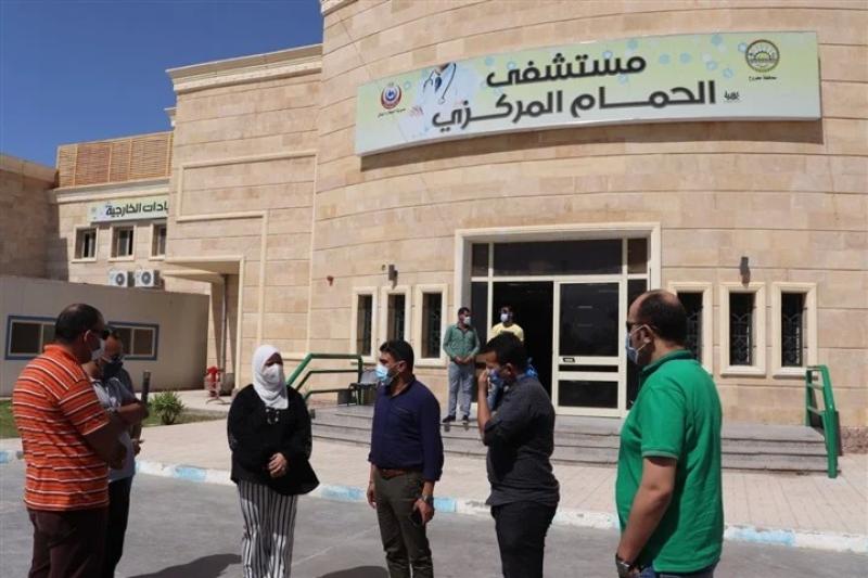 بالأسماء.. الحالة الصحية لـ5 مصابين بحادث انقلاب سيارة نقل بمطروح