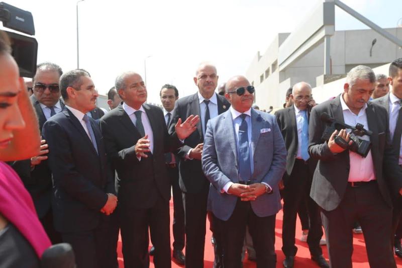 افتتاح وصلة الطريق الدولي لدخول منطقة طنطا اللوجستية