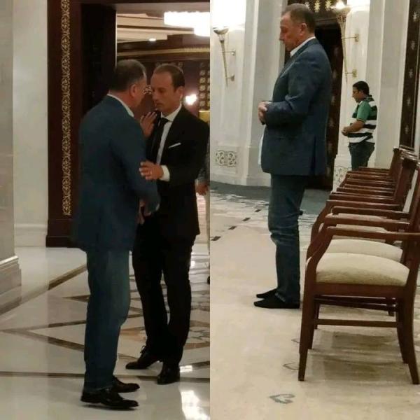 الخطيب وأعضاء مجلس الأهلي أبرز الحاضرين لعزاء والد أمير توفيق