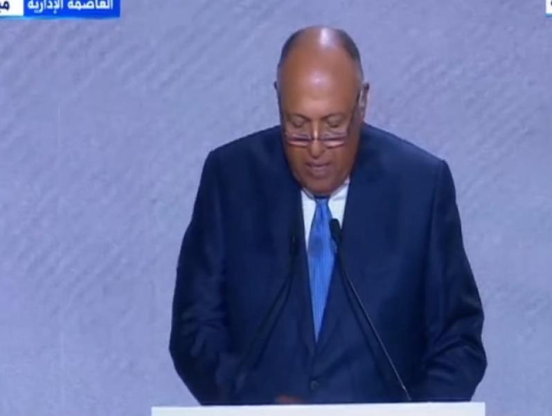 وزير الخارجية: مصر تولي أهمية كبرى لمواجهة تغير المناخ