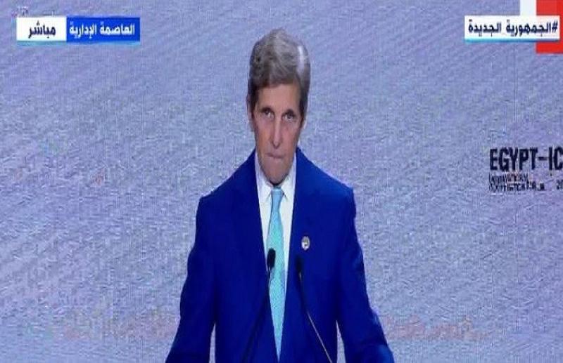 جون كيري ينقل تحية الرئيس الأمريكي لمصر: «السلام عليكم»