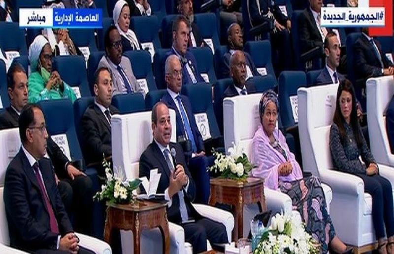 الرئيس السيسي: نسبة الاستثمارات الخضراء في مصر وصلت إلى 40%