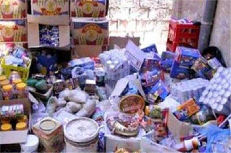 ضبط 15 طن توابل ومواد غذائية مجهولة المصدر بالإسكندرية