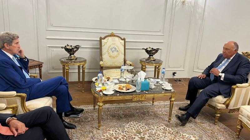 وزير الخارجية يلتقي المبعوث الرئاسي الأمريكي الخاص للمناخ