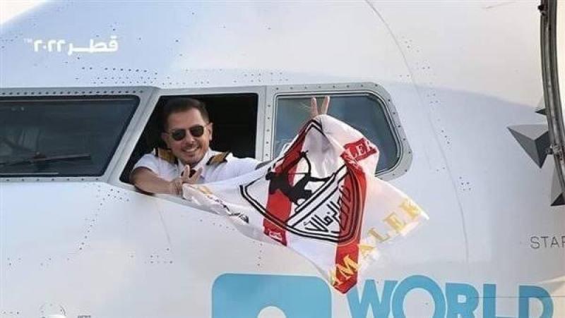 أول تعليق من ميدو عن كابتن طائرة الزمالك بعد أزمة «العلم»