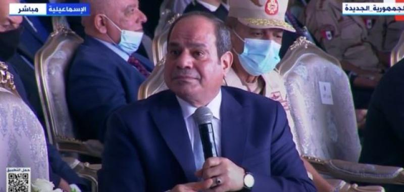 السيسي للمصريين: متقولوش زي ما قالوا لسيدنا موسى ”اذهب أنت وربك فقاتلا” - فيديو