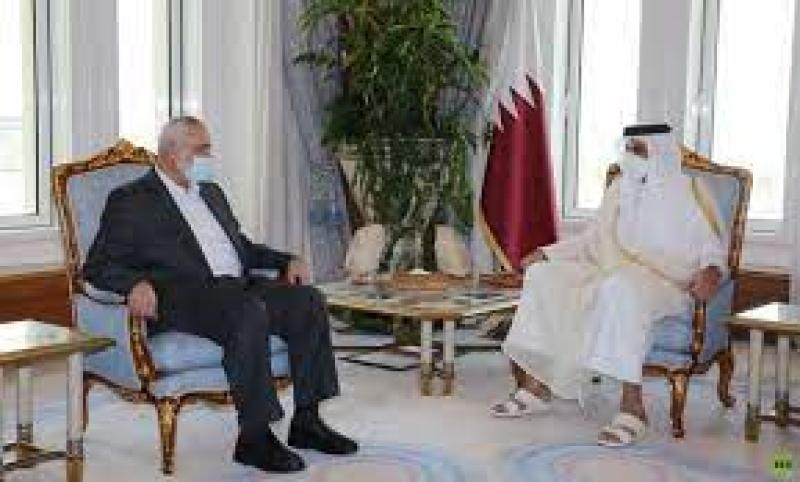 دبيبة يلتقي بأمير قطر