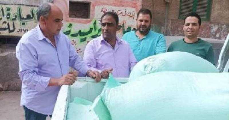 ضبط 1.5 طن دقيق بلدي مدعم قبل بيعها بالسوق السوداء في الغربية