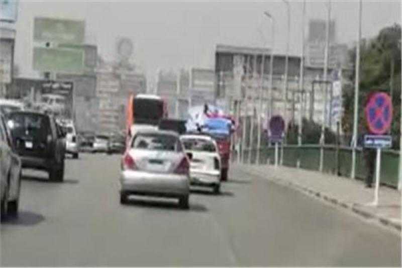 سيولة مرورية بشوارع القاهرة والجيزة