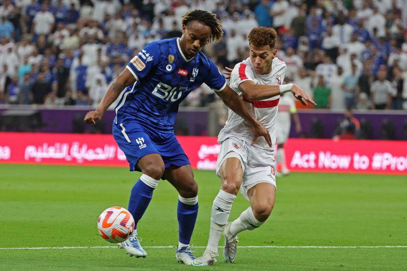 الزمالك والهلال السعودي 