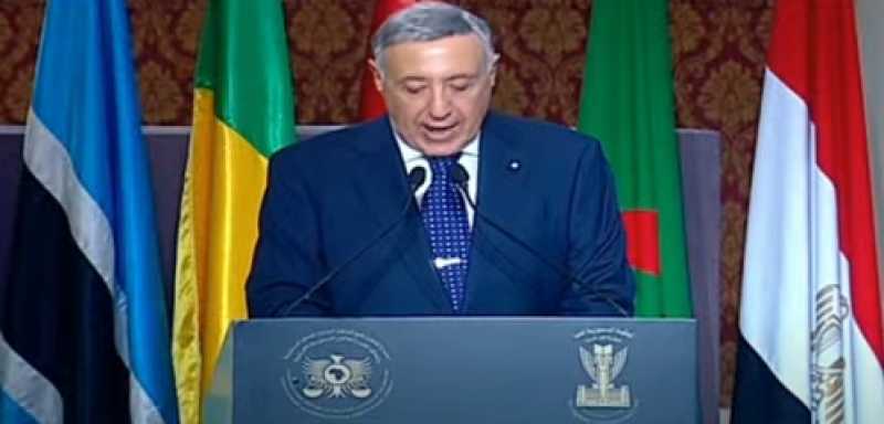 رئيس المحكمة الدستورية للسيسي: نشكركم على دعمكم الدائم لنا «فيديو»