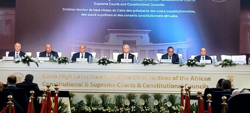 رئيسا النواب والشيوخ يشاركان باجتماع المحاكم الأفريقية
