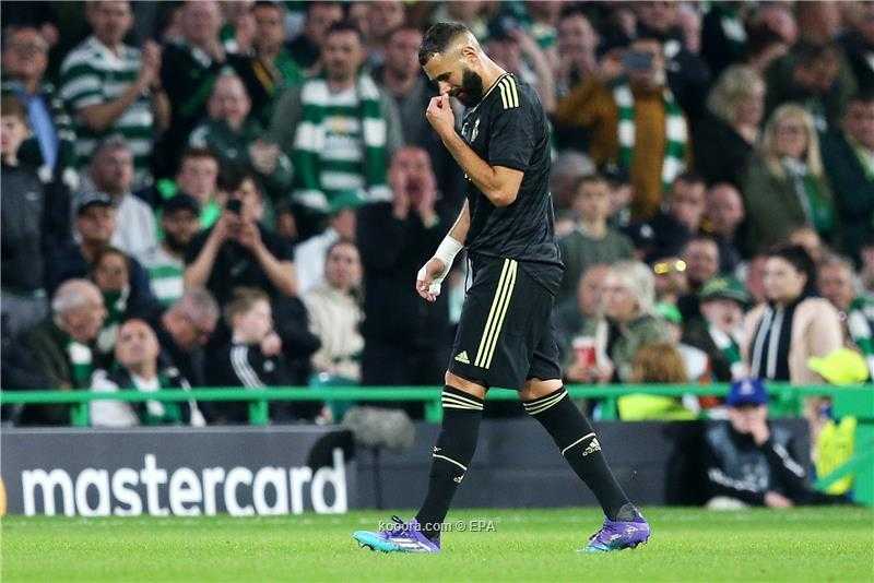 بنزيما يغيب عن قائمة ريال مدريد الأساسية للمباراة القادمة