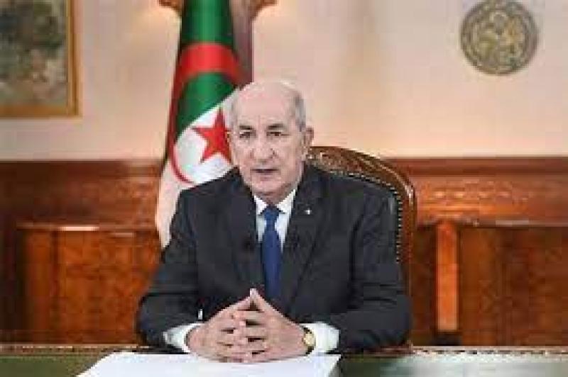 الرئيس الجزائري عبد المجيد تبون