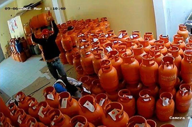 لحظة تنفيذ الجريمة