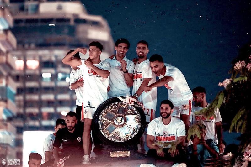 تتويج الزمالك بالدوري