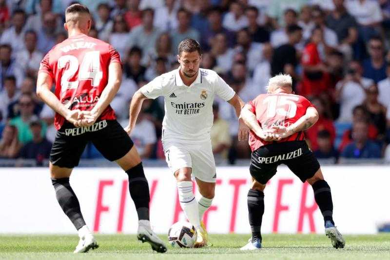 التعادل الإيجابي يحسم الشوط الأول من مواجهة ريال مدريد ومايوركا بالدوري