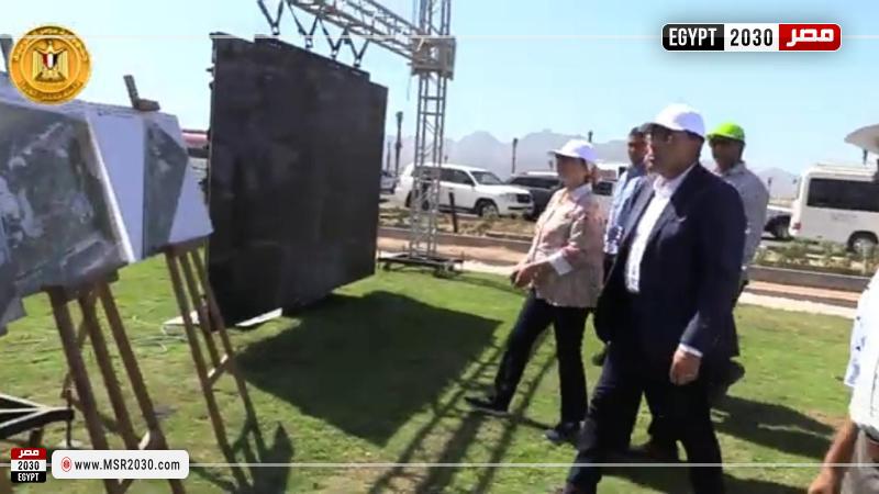 جانب من جولة رئيس الوزراء