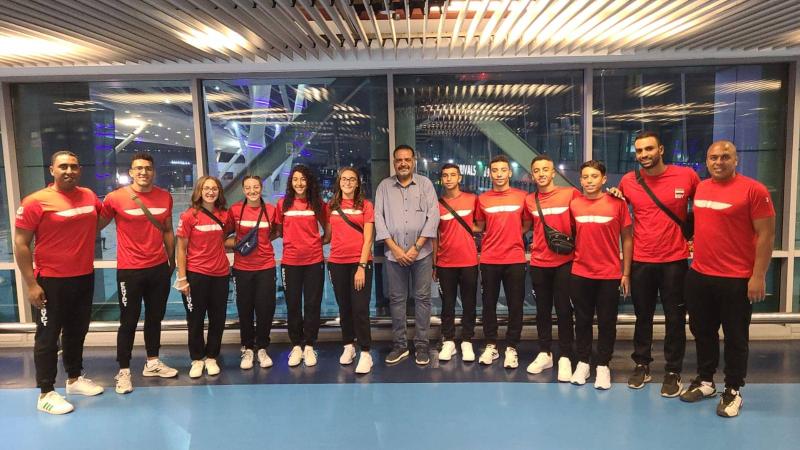  بعثة المنتخب القومي للسباحة بالزعانف