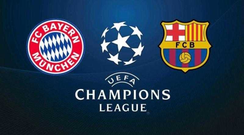 تشكيل برشلونة وبايرن ميونخ المتوقع في قمة دوري أبطال أوروبا الليلة