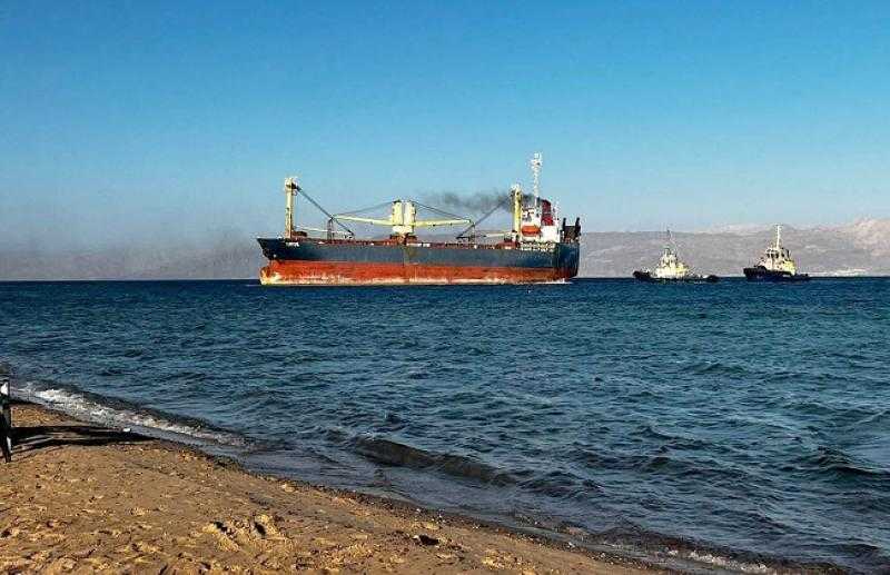 سلطات العقبة تعلن تفاصيل جنوح سفينة قادمة من مصر