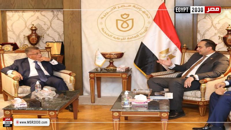 الدكتور أحمد السبكي خلال الاجتماع