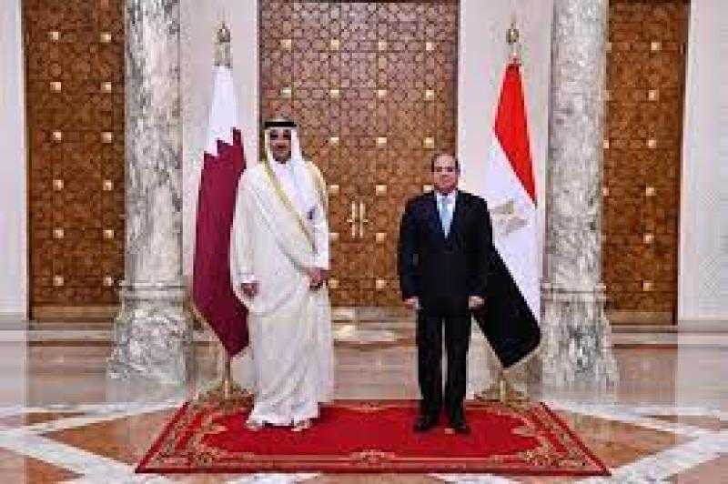 شاهد.. أول صور للرئيس السيسي في قطر