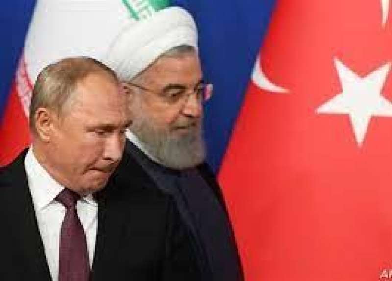الرئيس الروسي والرئيس الإيراني