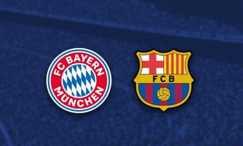 البايرن ضد برشلونة.. ليفاندوفسكي يقود التشكيل الرسمي