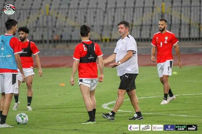 منتخب مصر يواصل تدريباته باستاد برج العرب
