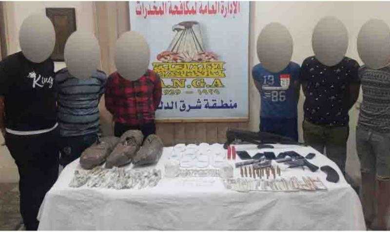 «الأمن العام» يداهم أوكار الكيف في دكرنس.. ضبط 44 كيلو مخدرات وأسلحة