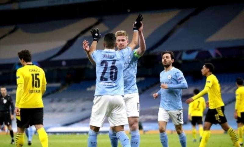 موعد مباراة مانشستر سيتي وبروسيا دورتموند القادمة في دوري أبطال أوروبا والقنوات الناقلة