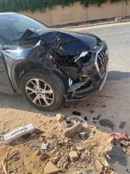 نجاة زوجة هاني حتحوت من حادث سير