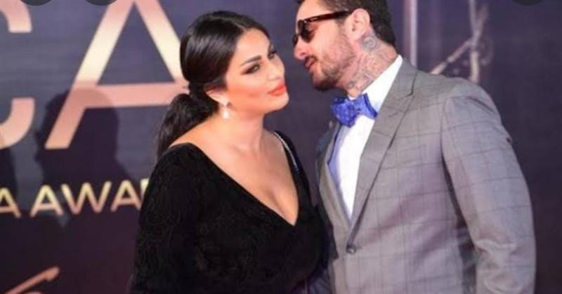 ندى الكامل طليقة أحمد الفيشاوي تثير الجدل بوشم على نفس طريقته