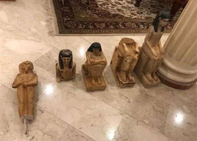 الداخلية تضبط أحجار أثرية فى الغربية