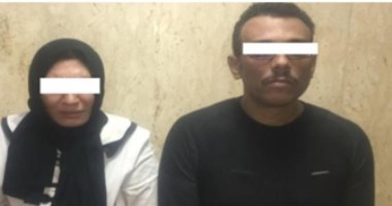 ضبط مسجل خطر وزوجته